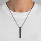 Necklace Vertical Black