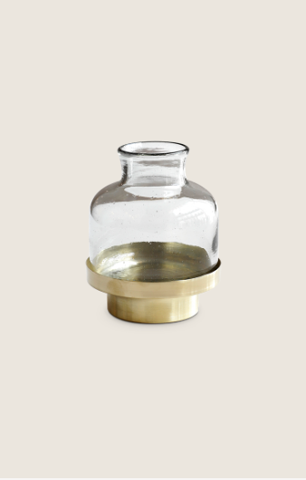 Cupallo Vase Brass